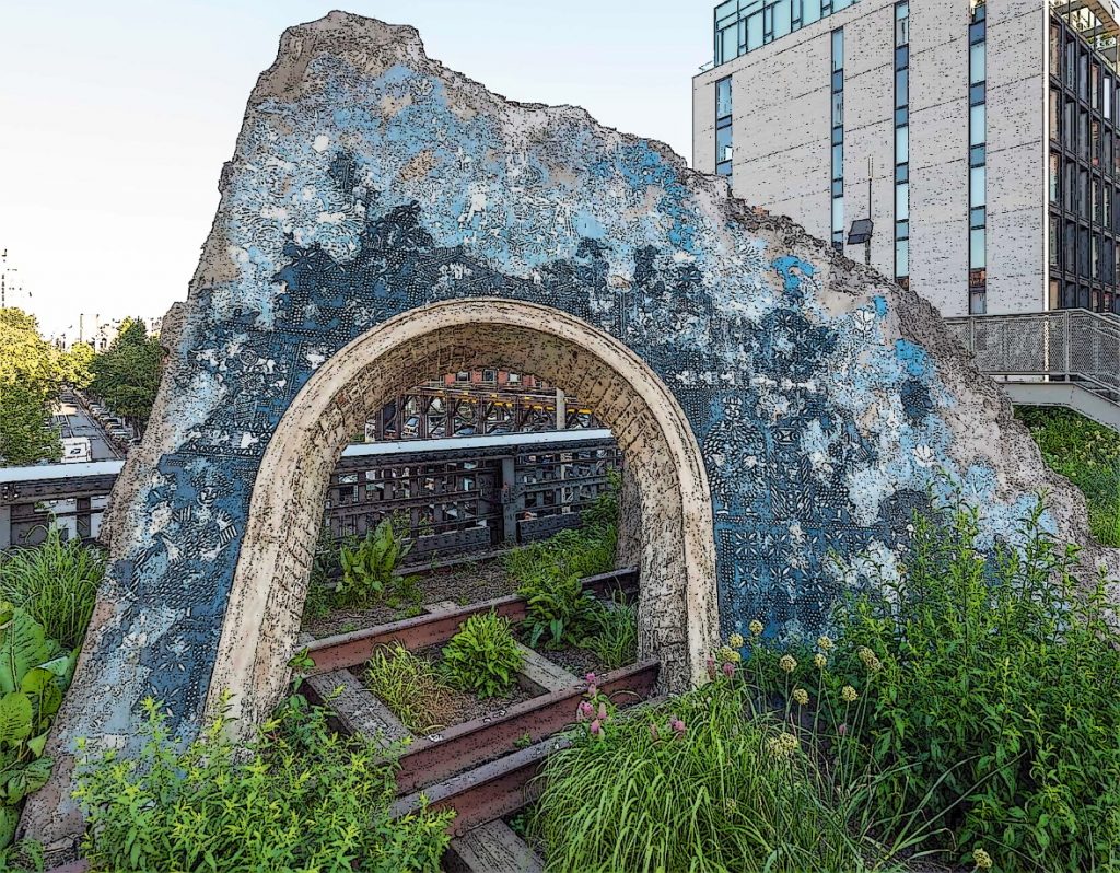 The High Line Artwork, New York