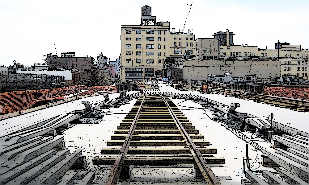 The High Line Construction